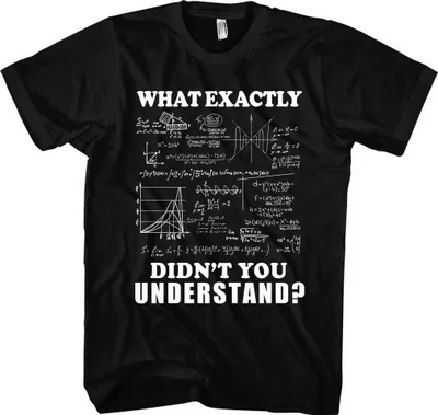 Produktbild von Mathematiker T-Shirt | Physiker Lehrer Nerd | M2 – S / Schwarz