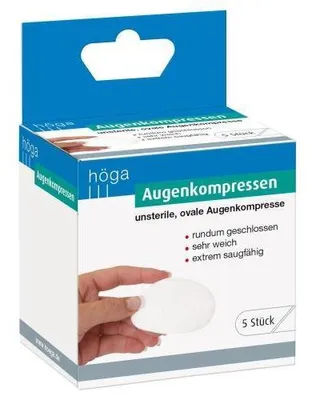 Image de Compresses oculaires 50x70mm Höga 5 pces