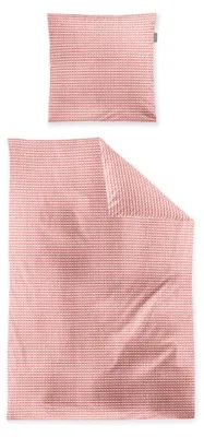 Produktbild von Irisette Bettwäsche rot 1x 155x220 cm + 1x 80x80 cm