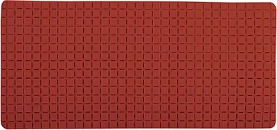 Produktbild von MSV Dusche/Bad rutschfeste Matte Bad - Gummi - Terrakotta - 76 x 36cm