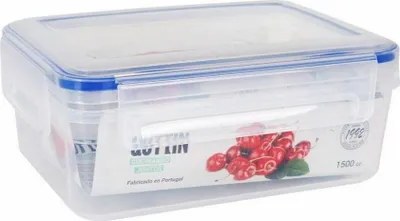Obrázek produktu pro Vzduchotěsný box na oběd quttin l&f obdélníkový 20 x 15 x 8 cm (12 kusů)