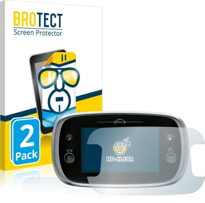 Produktbild von 2x Für Fiat 500X Uconnect 7" Schutzfolie BROTECT Displayschutz Display Schutz Folie Klar Transparent