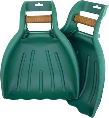 Produktbild von Laubharkenset, ergonomisch, groß, für Rasen und Gartenpflege