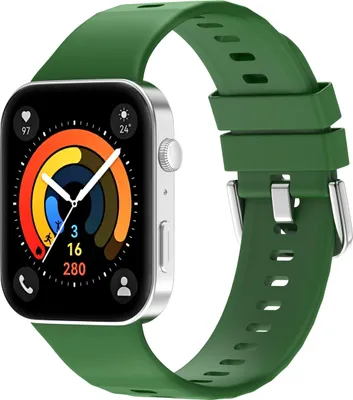Productafbeelding van imoshion Siliconen bandje voor de Huawei Watch Fit 3 - Groen