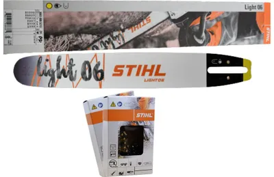 Produktbild von Stihl Führungsschiene Light 06 63cm 3/8' 1,6mm 30030005231 +2 Stück Vollmeißel RS 36210000084