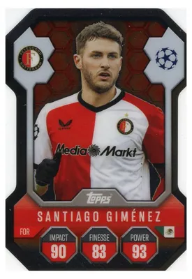 Produktbild von SH13 – Santiago Gimenez – Chrome Shield – 2024/2025