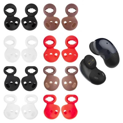 Produktbild von kwmobile 16x Ear Buds kompatibel mit Samsung Galaxy Buds Live - Size S und L - Silikon Ohrbügel Ohrstöpsel Zubehör - Bügel für In-Ear Kopfhörer -