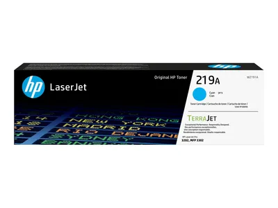 Produktbild von HP Toner W 2191 A cyan No. 219 A