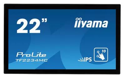 Produktbild von iiyama ProLite TF2234MC, 54,6 cm (21.5"), 1920 x 1080 Pixel, Full HD, LED, 8 ms, Schwarz