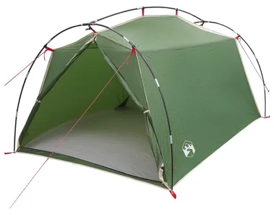 Immagine prodotto di Tenda a tunnel vidaXL verde per 2 persone, in poliestere 185T con rivestimento in PU