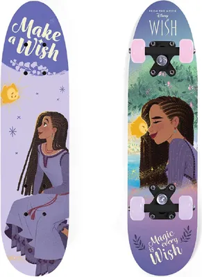 Zdjęcie produktu dla Deskorolka Disney Wish Idealna na chodniki i do parków 24"