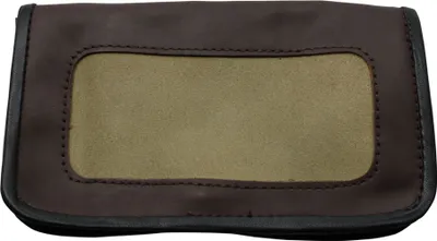 Produktbild von Tabakbeutel aus Glattleder - braun-dunkel-sandfarben-schwarz - Tabaktasche
