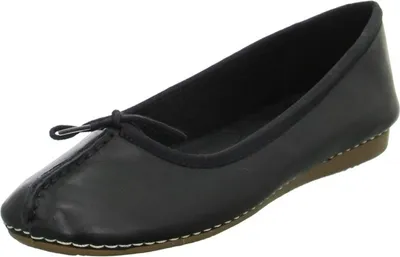 Produktbild von Clarks Freckle Ice - Schwarz Glattleder Größe: 36.5 Normal