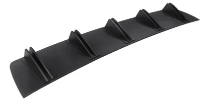 Image de Diffuseur arrière, design aérodynamique, adaptable à de nombreux modèles, couleur noire