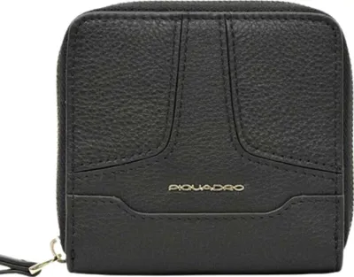 Produktbild von Geldbörse Piquadro Pd4826s108r Schwarz Haut