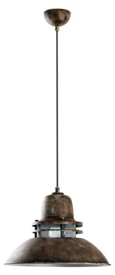 Image de Suspension Luminaire métal finition antique Ø 34 cm E27 40 W IP20 Rétro