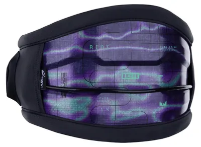 Produktbild von ION Trapez Waist Kite Riot Curv Tanzanite-Flash Neopren und Trapez Größe 46/XS