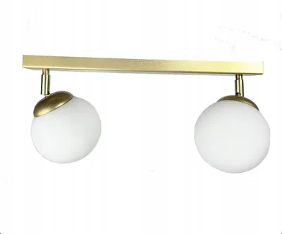 Zdjęcie produktu dla Euro-Lamp Lampa Sufitowa Nikol2 Złoty 2X60W PRODUCENT