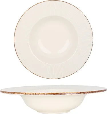 Image de Assiette à pâtes By Bone - Grace - Porcelaine - 25 cm (400 cc)