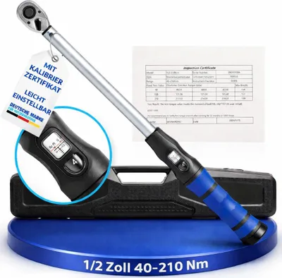 Produktbild von NTG Drehmomentschlüssel 1/2" Zoll 40 - 210 Nm mit Ergogriff