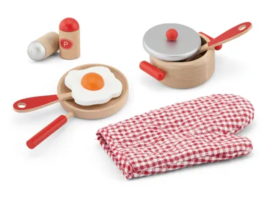 Produktbild von Viga 50721 Zestaw Åniadaniowy - Rot