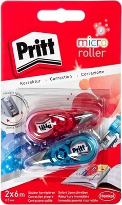 Produktbild von Pritt Korrektur Roller Micro, Breite 5 mm, Länge 6 m, 2 ST