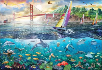 Produktbild von ANATOLIAN Puzzle Most u San Franciska 2000 dílků