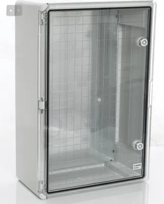 Produktbild von Schaltschrank Kunststoff transparent Tür 400x600x200mm IP65 PP3018 PLASTIM