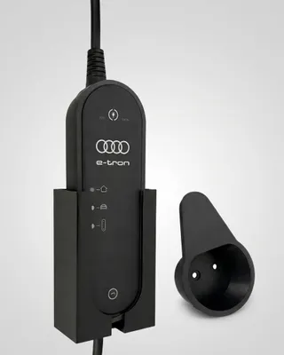 Produktbild von Halterung für EV/PHEV-Ladestecker für Audi, VW, Skoda, Porsche + Kabelhalter