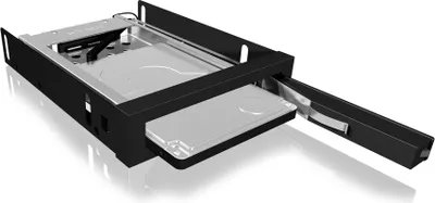 Immagine prodotto di Icy Box ICY BOX IB-2216StS Vassoio per unità di archiviazione da 8,89 cm (3,5") Nero
