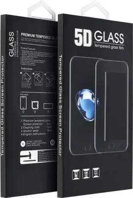Produktbild von 5D Full Glue Tempered Glass - passend für iPhone 15 / 16 (Privacy) schwarz