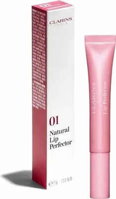 Produktbild von Clarins Natural Lip Perfector Nr. 01 Rose Lipgloss 12 ml