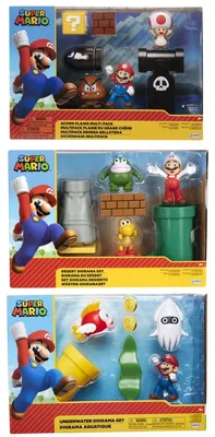 Zdjęcie produktu dla Zestaw 5 figurek Super Mario Diorama 6 cm