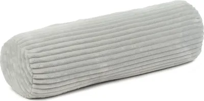 Produktbild von Gözze Kissenrolle Cord Optik mit Füllung 70 x 22 cm silber