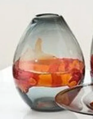 Produktbild von Gilde Glas Bauchvase Magma 39968