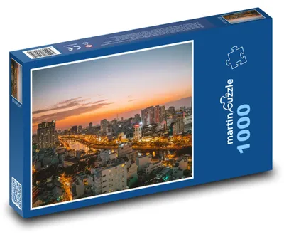 Obrázek produktu pro martinpuzzle - Puzzle 1000 - Vietnam - panorama města