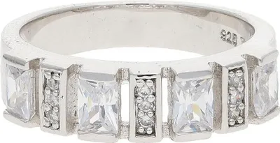 Produktbild von JuwelmaLux Ring 925 Sterling Silber mit synth. Zirkonia JL10-07-2018 58