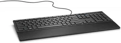 Obrázok produktu pre DELL KB216, Plná veľkosť (100 %), Kábel, USB, QWERTZ, Čierna