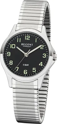 Produktbild von Regent Armbanduhr mit Mineralglas und Quarzwerk Analog deutsche Uhrenmarke