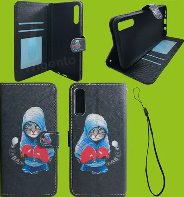 Image de Étui pour téléphone portable Xiaomi Redmi Note 9S/9 Pro en simili cuir, motif 54