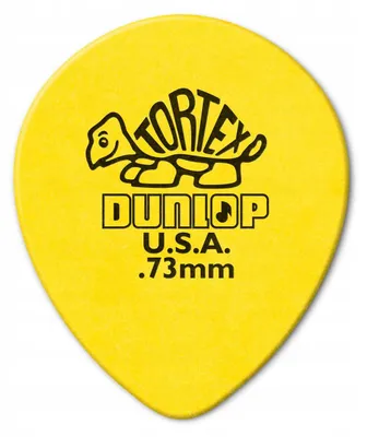 Produktbild von Dunlop Tortex Teardrop Plektren 0,73mm Medium