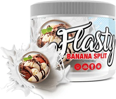 Produktbild von Sinob Flasty 250g Dose Banana Split
