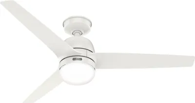 Immagine prodotto di Ventilatore da soffitto per esterno con luce e telecomando Seawave Bianco 132 cm