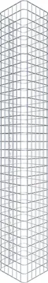 Produktbild von Gabionensäule eckig 32  cm x 32 cm, 160 cm Höhe, MW 5 cm x 5 cm