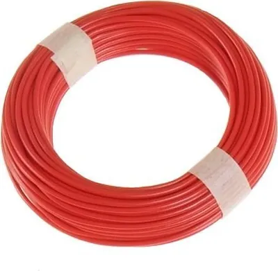Produktbild von Litze 1-adrig, 18 x 0,1/ 10m, rot