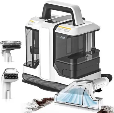 Zdjęcie produktu dla Przenośny odkurzacz do dywanów - 750 W - moc ssania 15 kPa - urządzenie do czyszczenia plam i usuwania sierści zwierząt z tapicerki