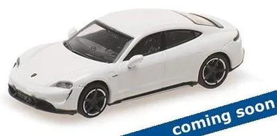 Produktbild von Minichamps 1:87 PORSCHE TAYCAN TURBO S - 2019 - WHITE