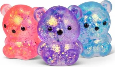 Produktbild von Scrunchems Anti-Stress-Glitzerbärchen MIX