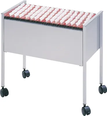 Obrázok produktu pre Durable Economy Suspension File Trolley 80 A4, 1 police/políc, Strieborná, 655 mm, 368 mm, 592 mm