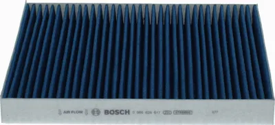 Produktbild von BOSCH 0 986 628 617 Innenraumfilter Pollenfilter für VW Transporter V Bus (7HB, 7HJ, 7EB, 7EJ, 7EF, 7EG, 7HF, 7EC) Aktivkohle